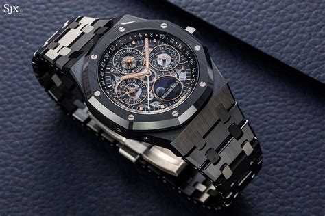 audemars piguet royal oak perpetual calendar black ceramic replica|royal oak perpetual calendar openworked.